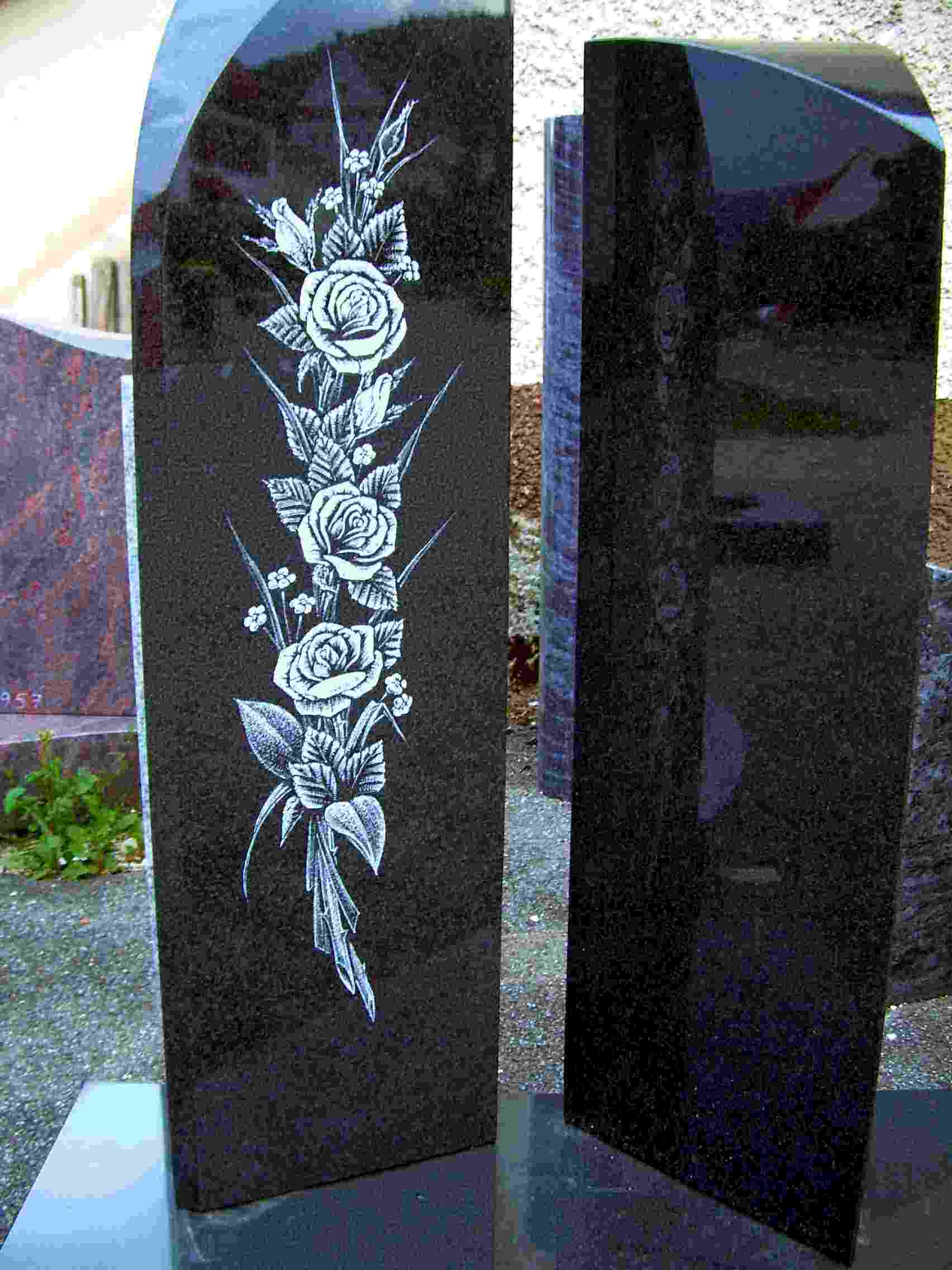 Blumenornament senkrecht